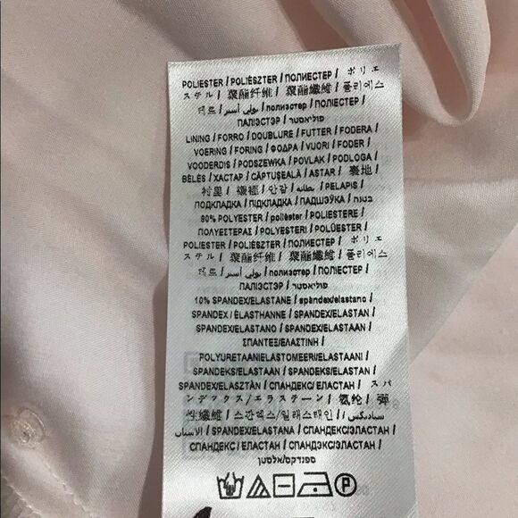 Guess Pink Slip Mini Dress Floral Print Fit & Flare Size Medium - Picture 14 of 16